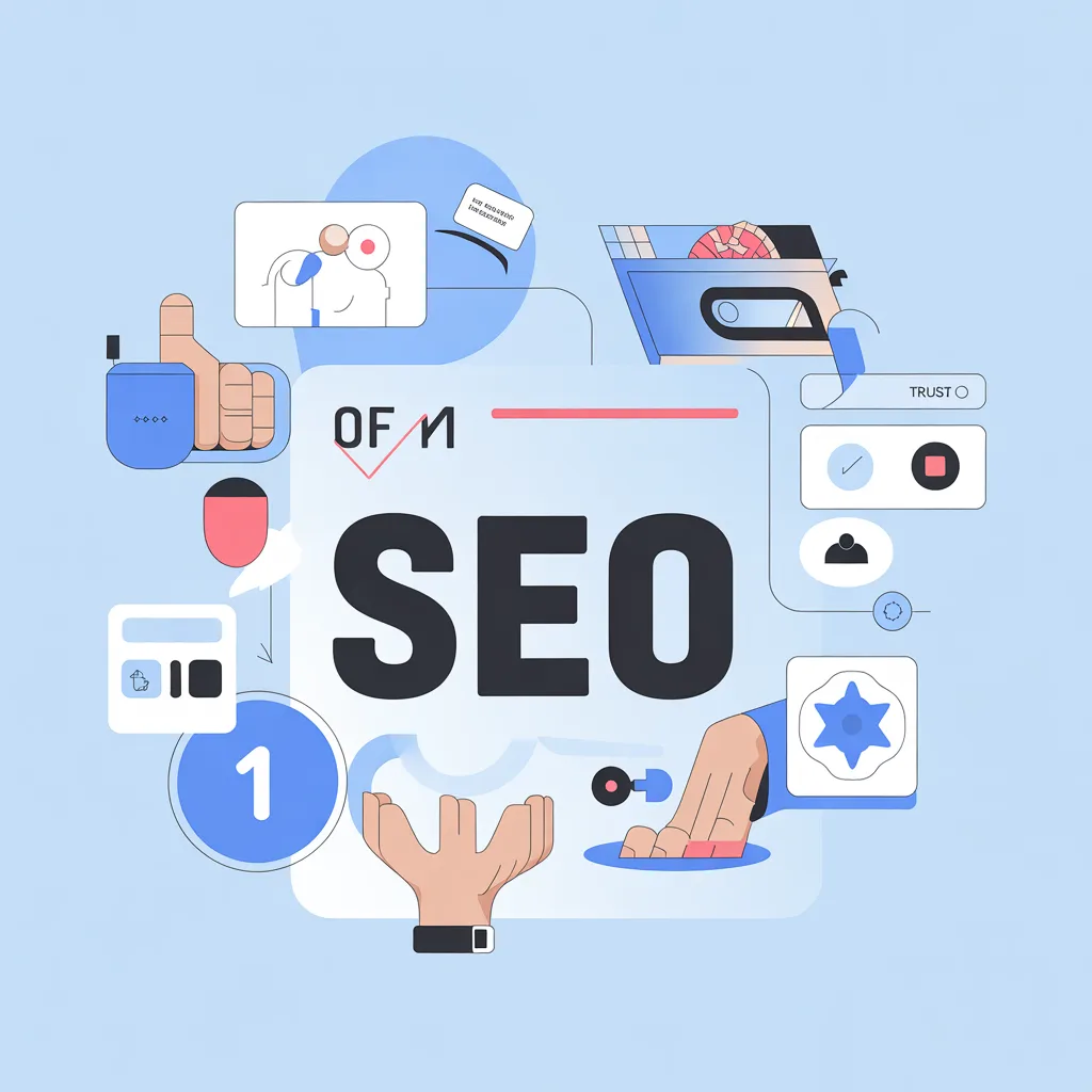 PPC ads and digital marketing SEO illustration