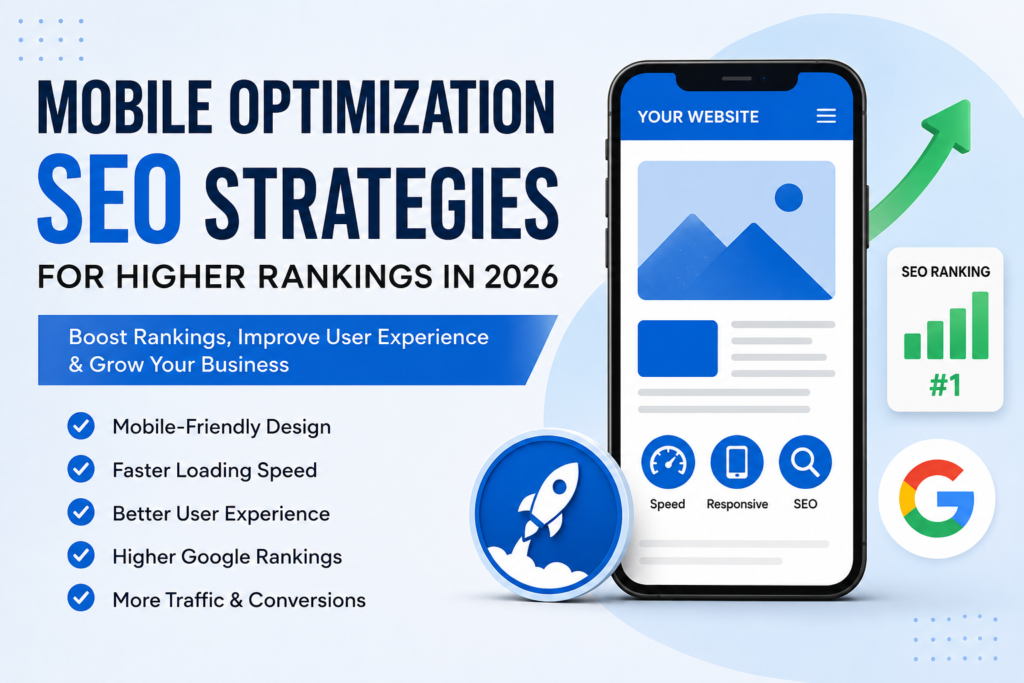 mobile optimization SEO strategies for higher Google rankings